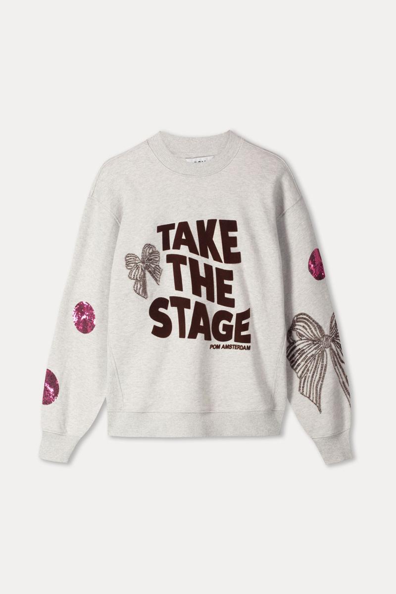 POM Amsterdam Sweater SP9773 Grijs 2