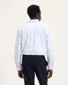 The GoodPeople Overhemd Soy Blauw 4