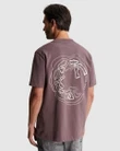 Cast Iron T-Shirt CTSS2605587 Paars 3