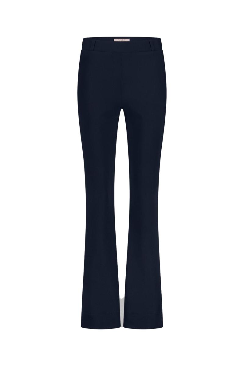 Studio Anneloes Pantalon Flair Bonded Blauw 3