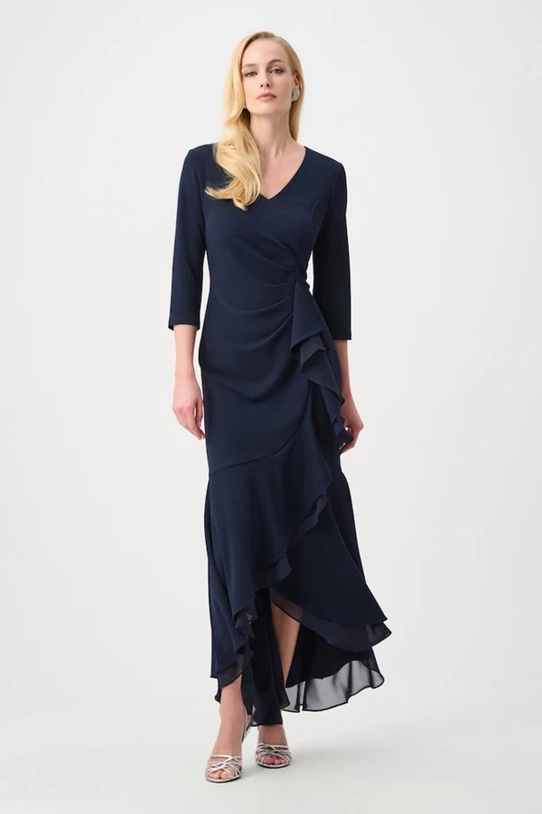 Joseph Ribkoff Jurk 263741 Blauw 1