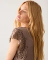 Summum Top 2s3542-12493 Taupe 6
