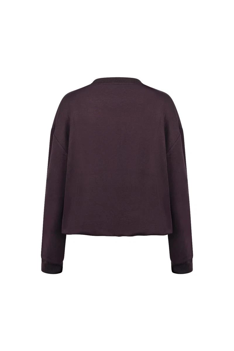 NUKUS Sweater NKF03095 Bruin 5