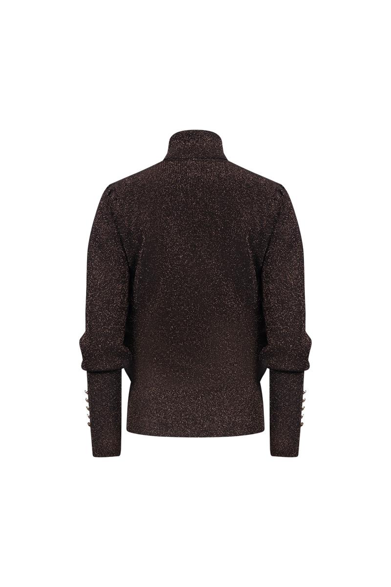 NUKUS Trui NKF03048 Bruin 6