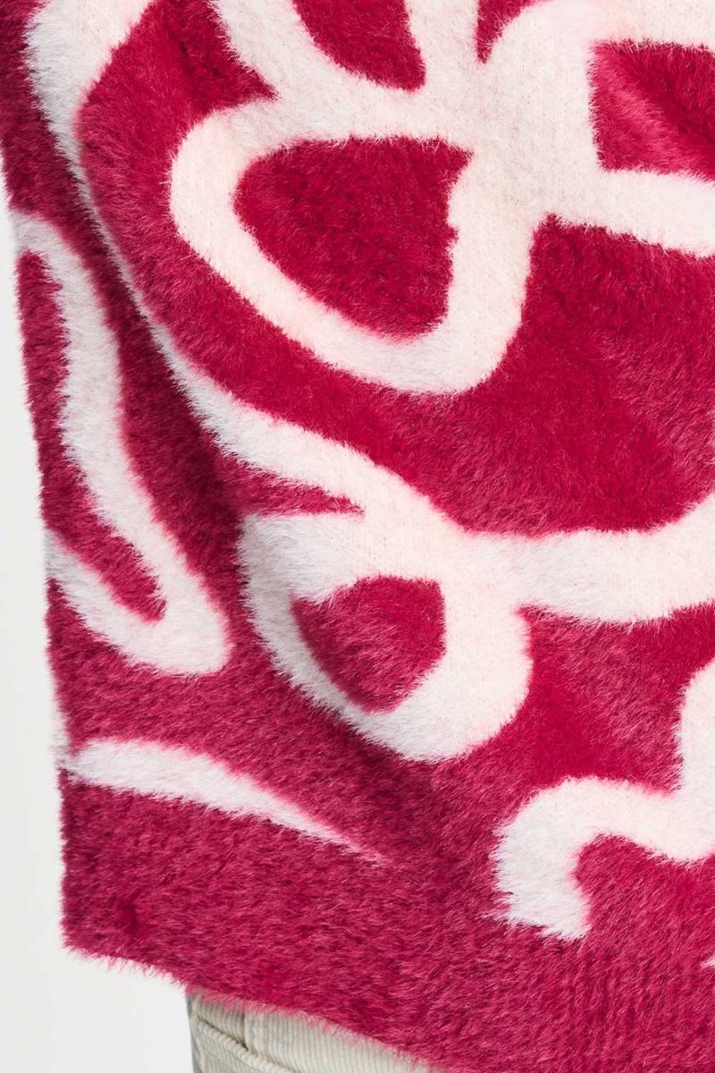 POM Amsterdam Trui SP9766 Rood 4