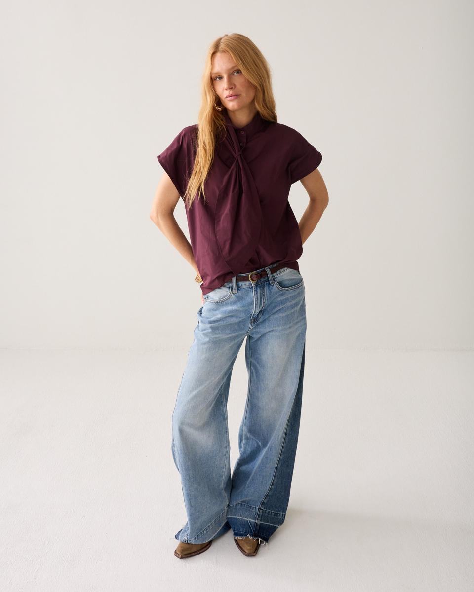 Summum Blouse 2s3526-12259 Paars 5