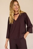 Studio Anneloes Blouse Cilou top Bruin 4