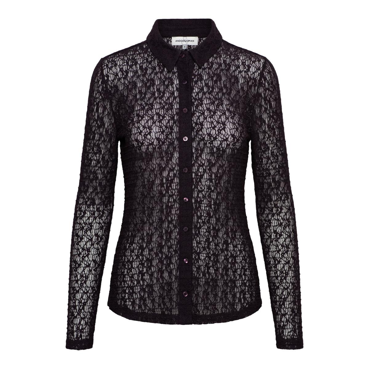 &Co Woman Blouse BL456 Paars 1