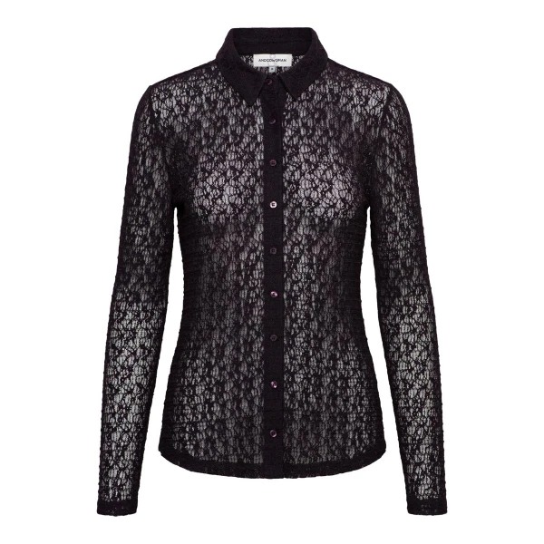 &Co Woman Blouse BL456 Paars 1