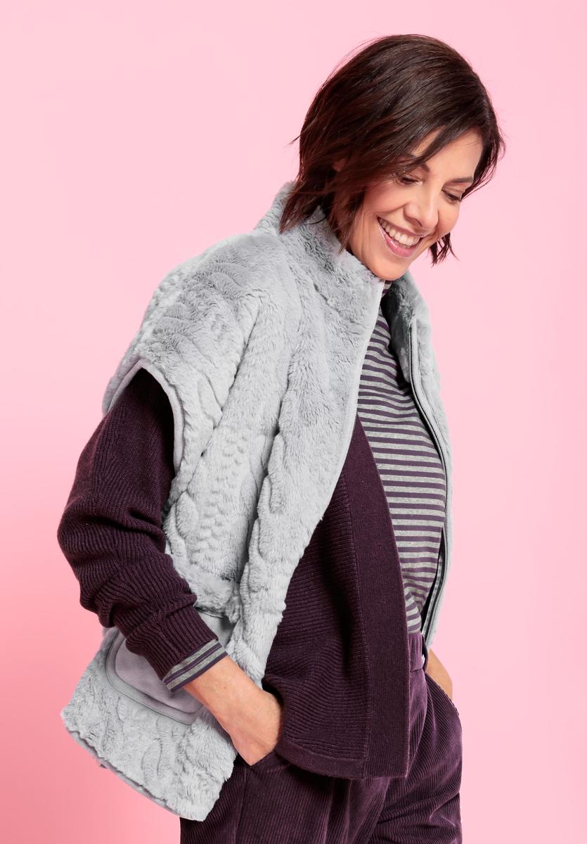 Bianca Vest 69026 Grijs 5