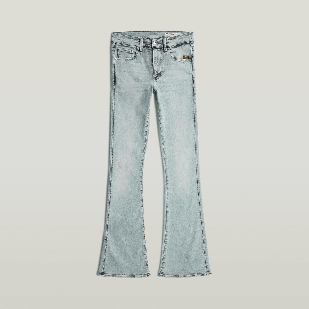 G-Star Jeans 3301 Flare Blauw 2