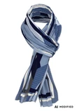 Frank Walder Sjaal W62109770 Blauw 1