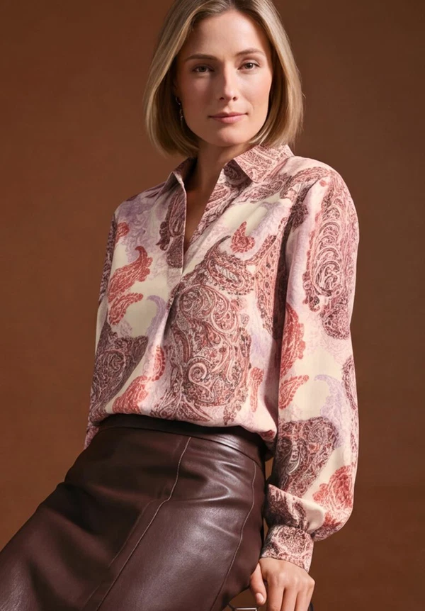 Bianca Blouse Adina Rood 1