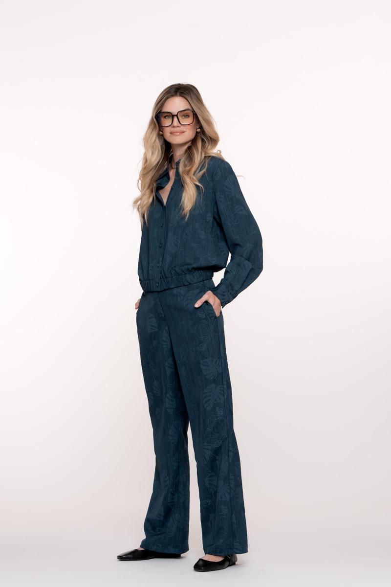 Geisha Pantalon 51601-26 Blauw 1