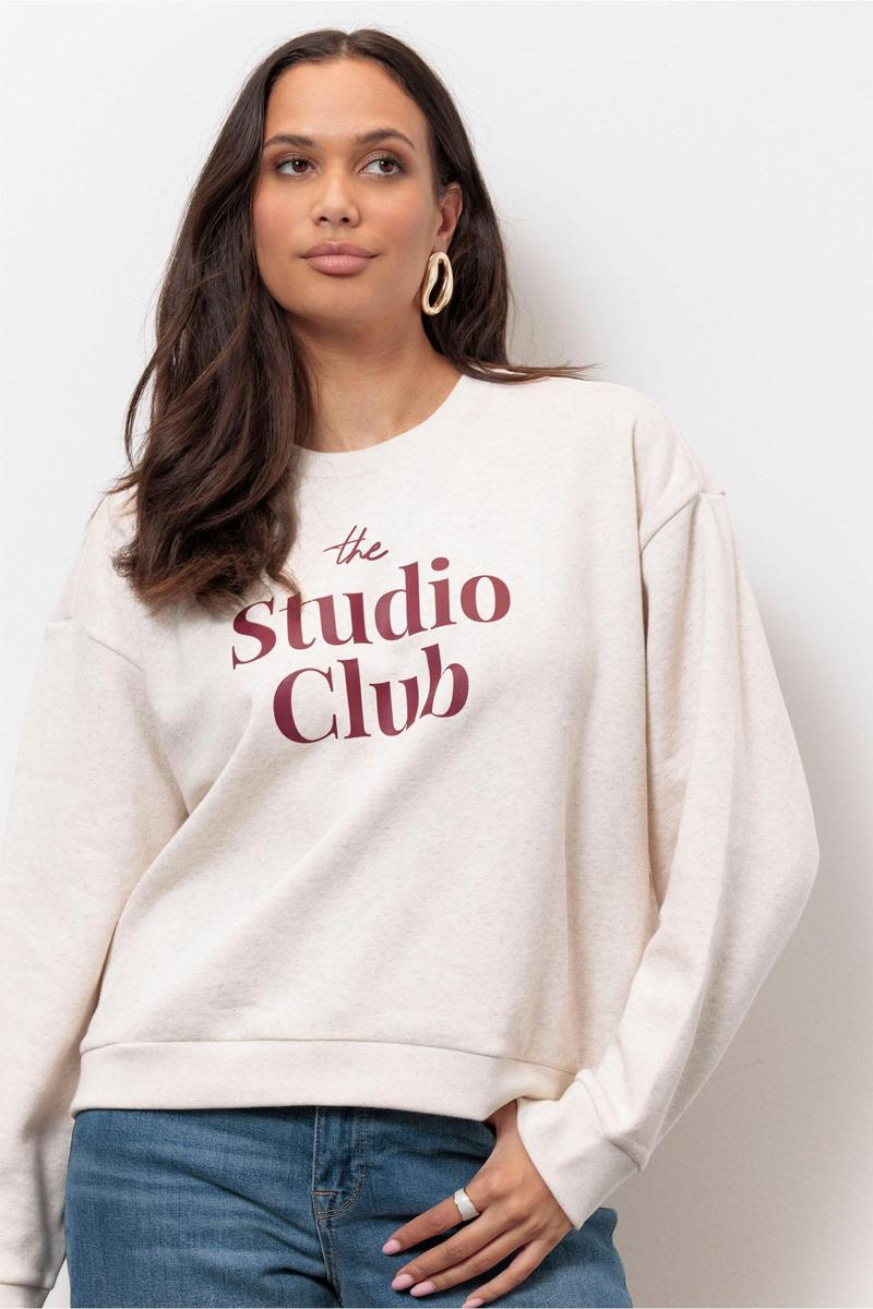 Studio Anneloes Sweater Puck studio sweat Off-White 4