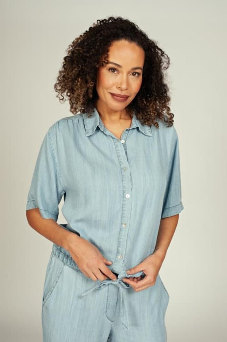 InShape Blouse Ruby Blauw 1