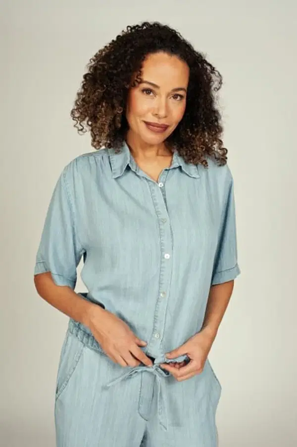 InShape Blouse Ruby Blauw 1