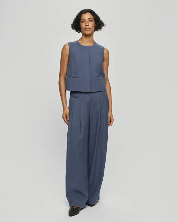 Msch Copenhagen  Pantalon Frode Blauw 1