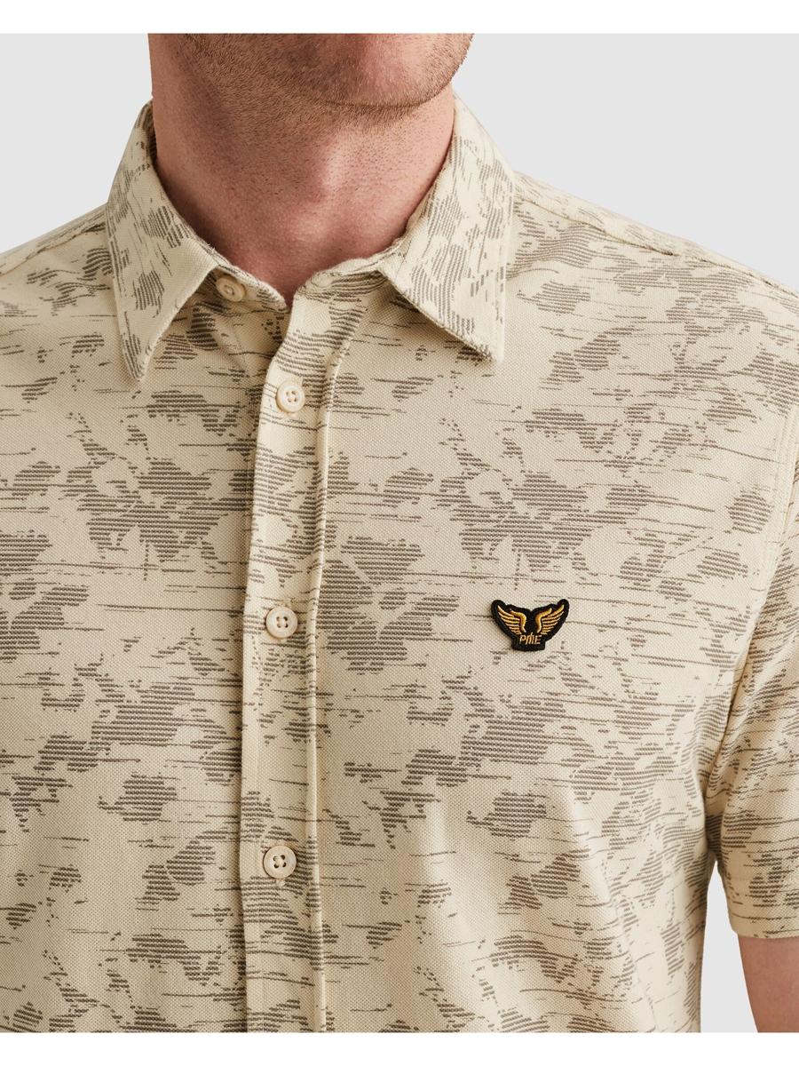 PME Legend Overhemd Jersey Beige 5