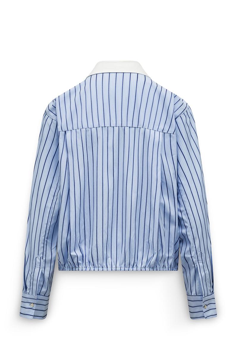 Label DOT Blouse Amilia Blauw 4