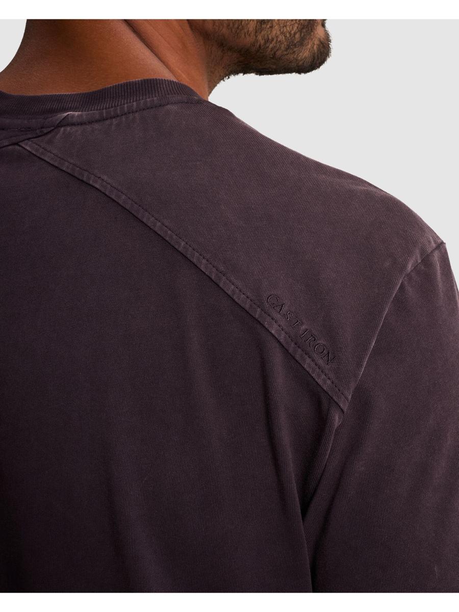 Cast Iron T-Shirt CTSS2609562 Paars 6