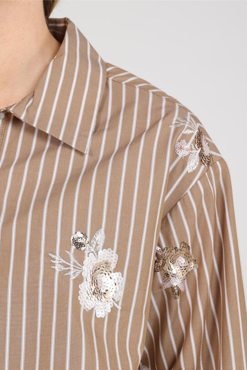 NUKUS Blouse NKF02137 Taupe 3