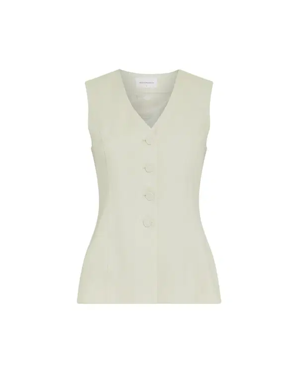 Msch Copenhagen  Gilet Esteriane Beige 1