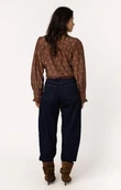 Anna Blouse 43a05-03830D Bruin 3