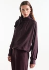 Jansen Amsterdam Blouse IRIS W26.4 Paars 4