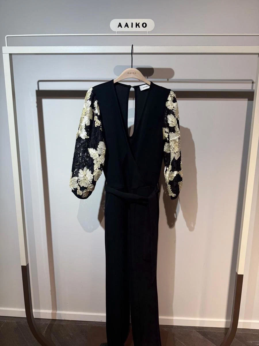 Aaiko Jumpsuit LIZETH VIS 436 Zwart 1