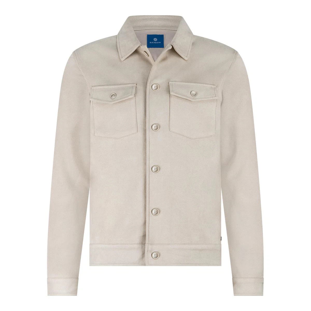 Blue Industry Overshirt Milano Off-White 3