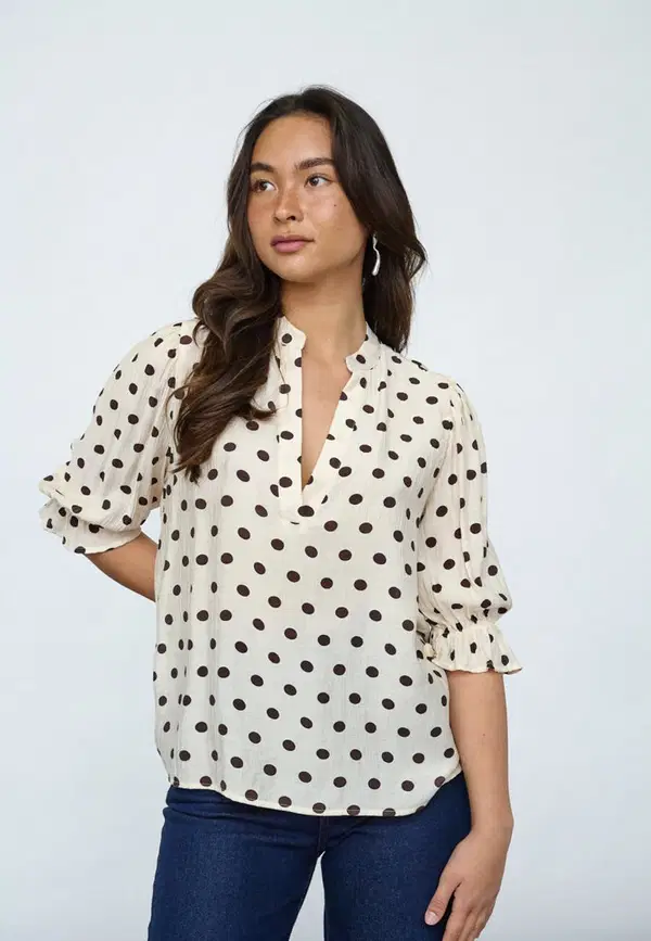 Sisters Point Blouse Venny-Ss9 Off-White 1