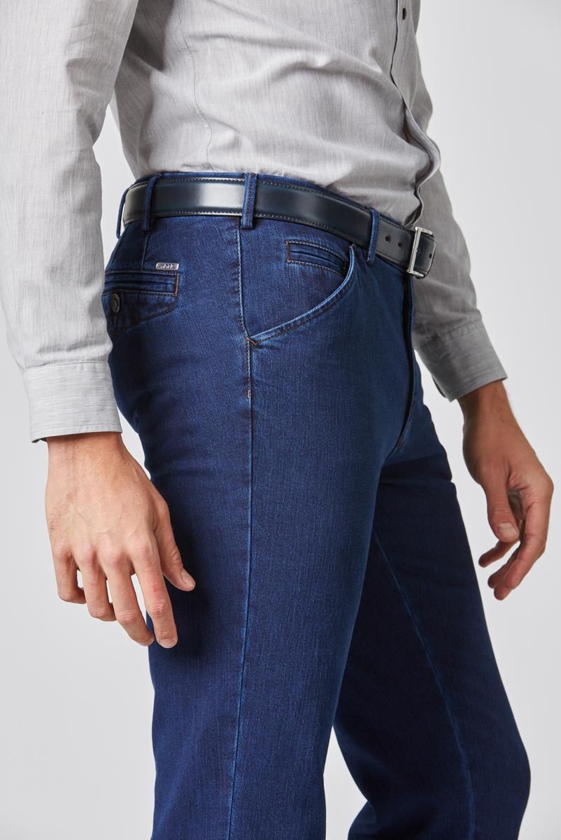 Meyer Jeans 3322453900 Blauw 4
