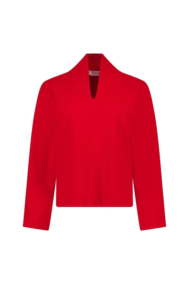Studio Anneloes Blouse Cynthia bonded to Rood 1