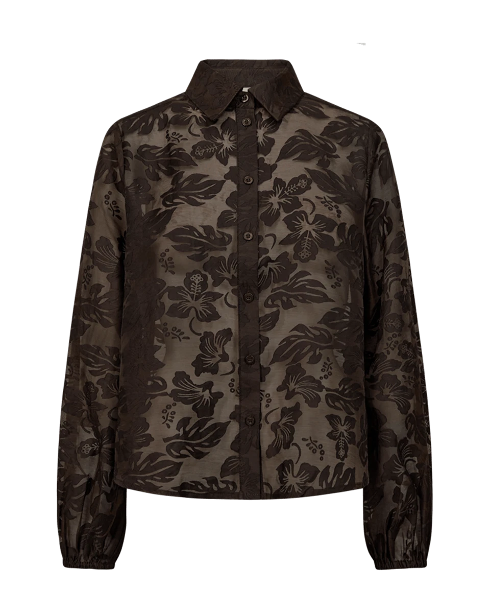 Freequent Blouse Simme Bruin 1