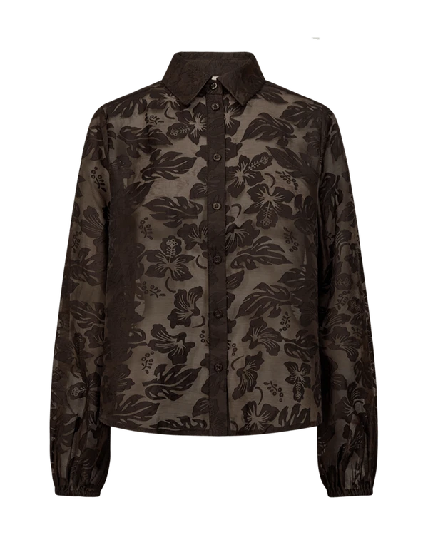 Freequent Blouse Simme Bruin 1