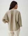 OPUS Blouse Fabell Groen 3