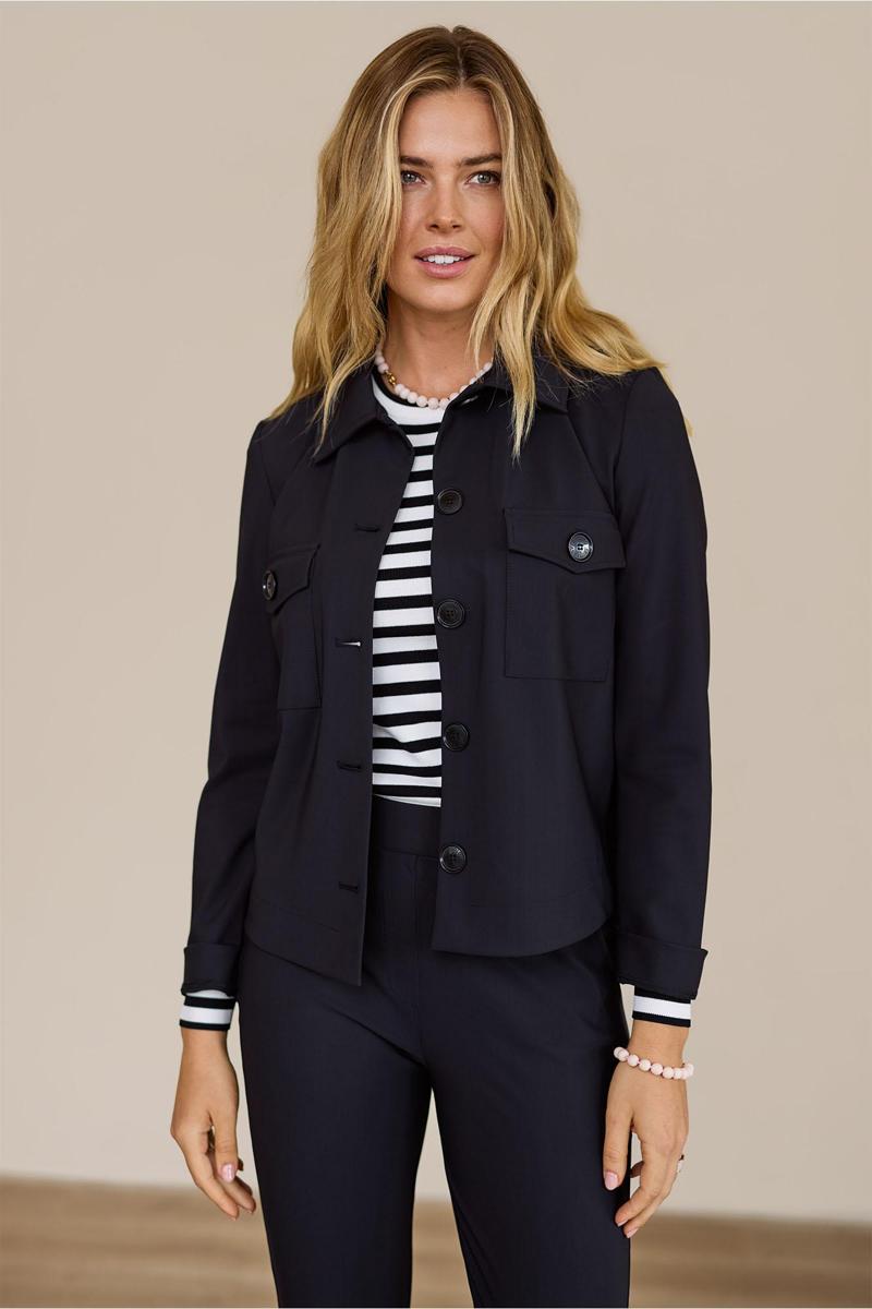 Studio Anneloes Blazer Claire Bonded Zwart 2