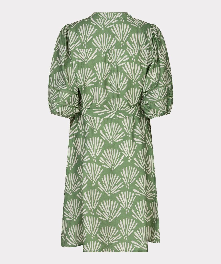EsQualo Jurk HS26.14210 Groen 2