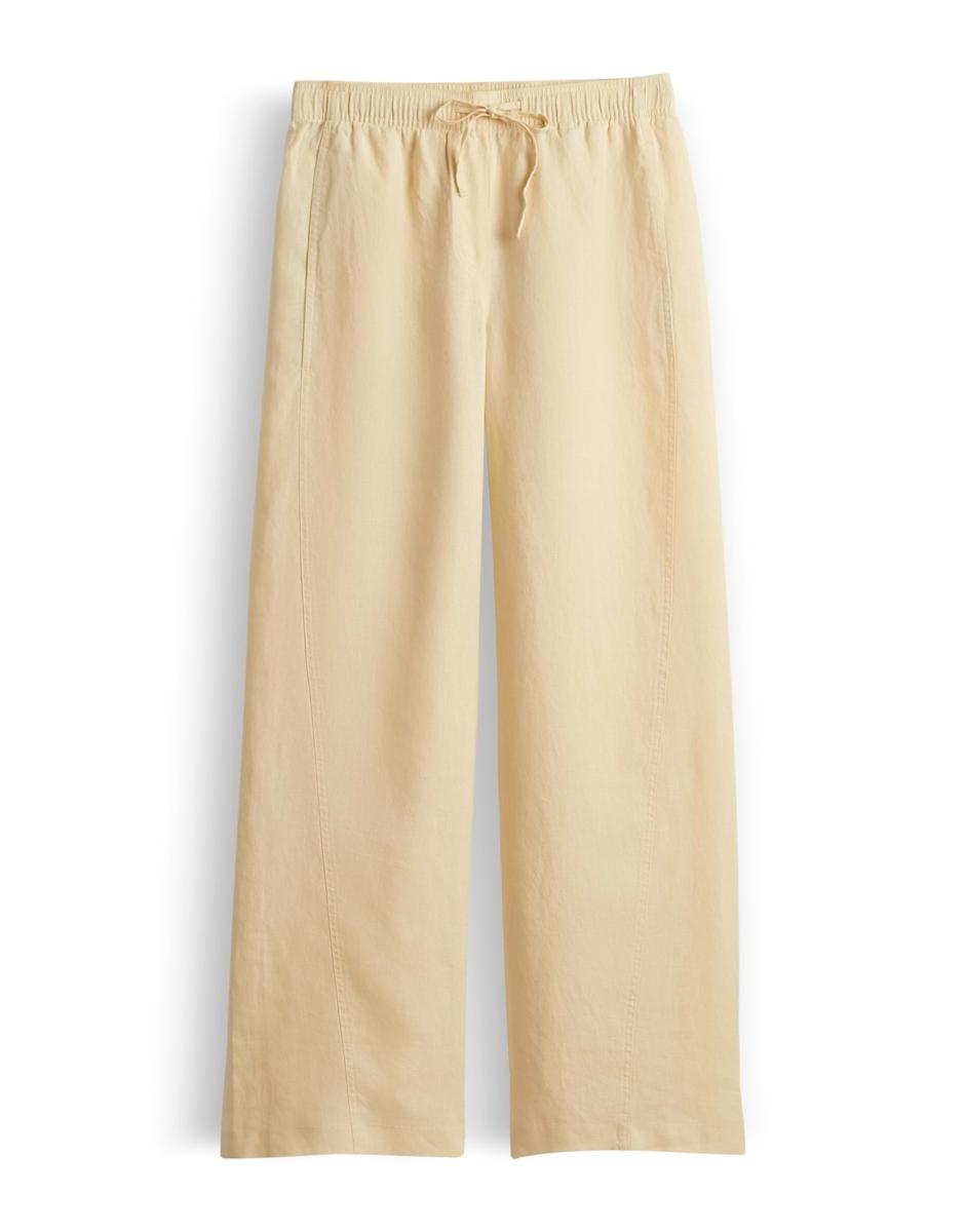 OPUS Pantalon Mileni Resort Geel  2