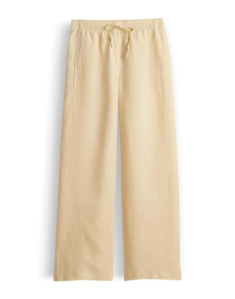 OPUS Pantalon Mileni Resort Geel 2