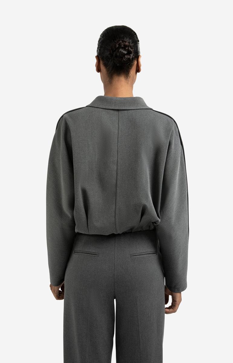 YAYA Blouse 01-201175-509 Grijs 3