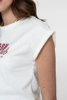 Geisha T-Shirt 62374-41 Off-White 5