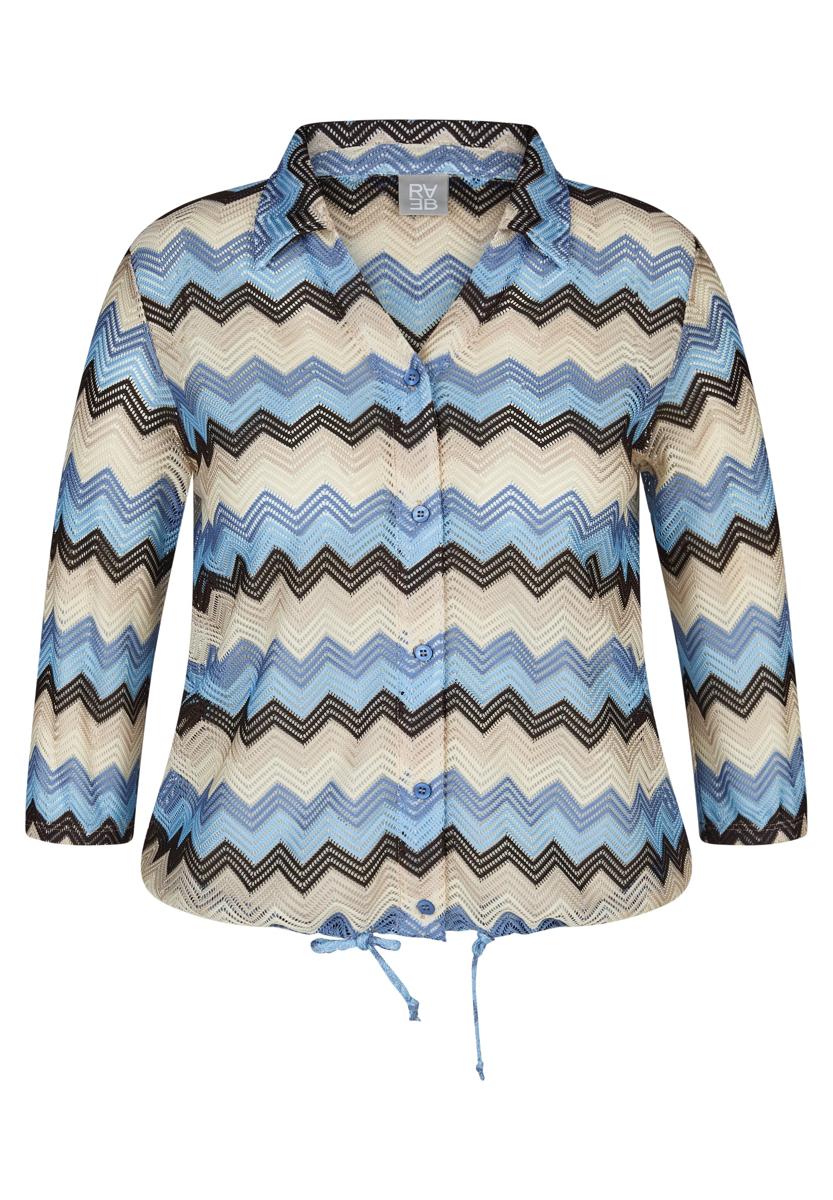 Rabe Blouse 56-118401 Blauw 1