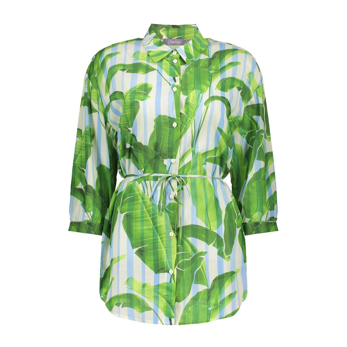 Geisha Blouse 63464-20 Groen 2