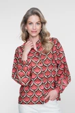 Geisha Blouse 63641-20 Rood 1