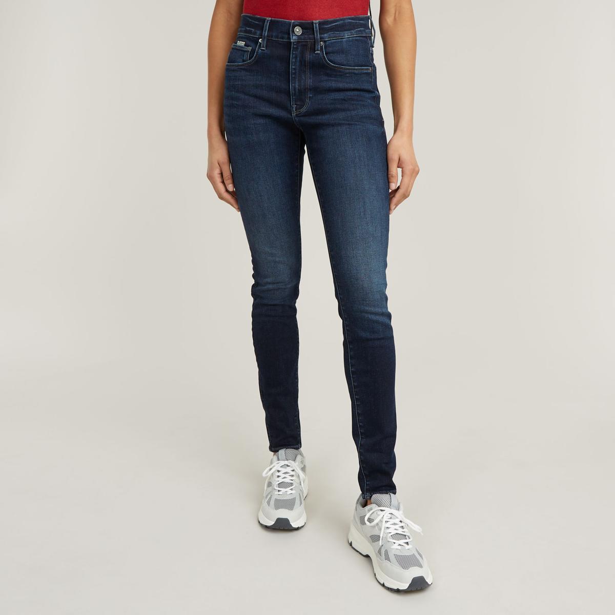 G-Star Jeans 3301 Skinny Blauw 1
