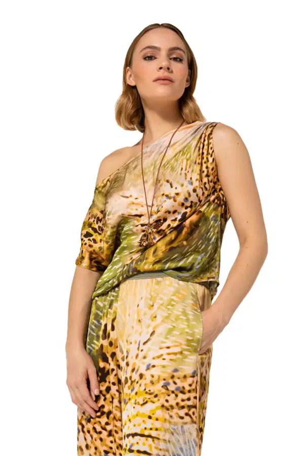 Caroline Biss Blouse 1669 Groen 1