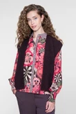Geisha Blouse 63919-20 Paars 5