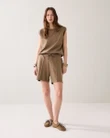 Summum T-Shirt 3s5265-30606 Taupe 4